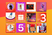 Bright Social Media Kit, a Social Media Template by Nassiie (Thumbnail 2 of 8)