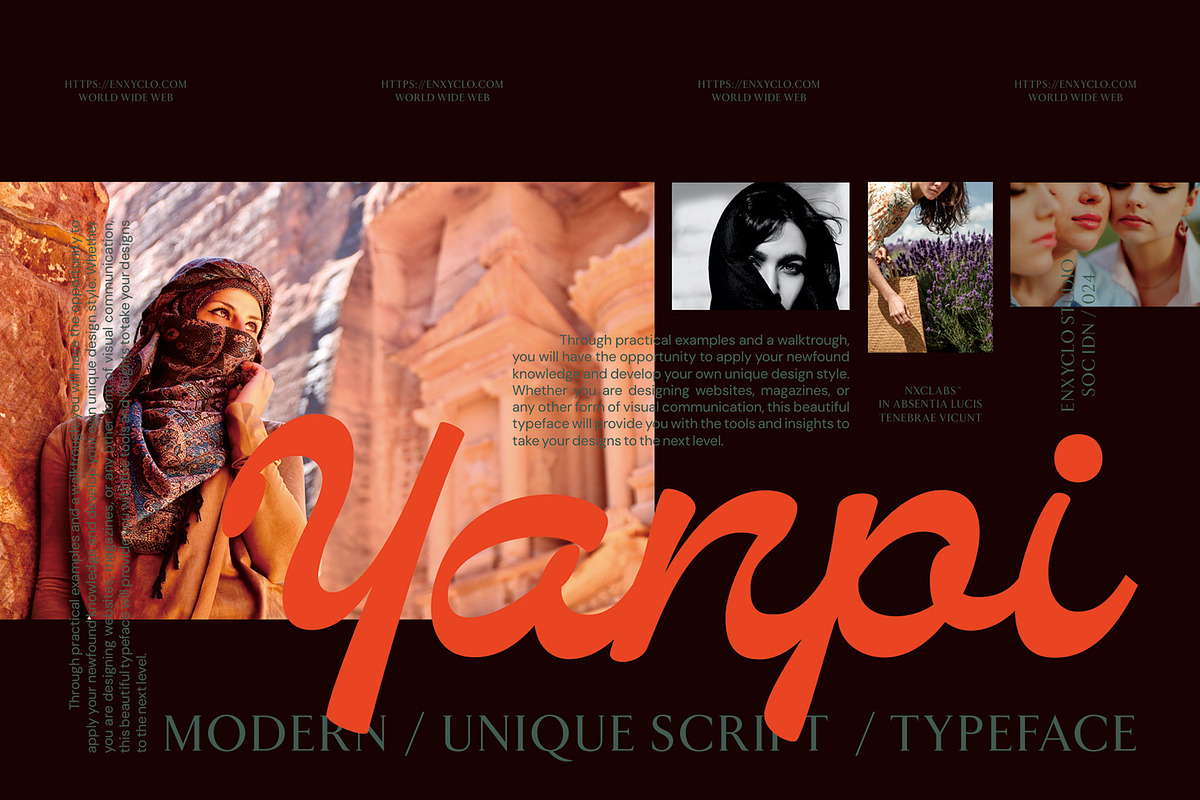 NCL Bendstag - Modern Script, a Script Font by Enxyclo Studio (Photo 11 of 16)