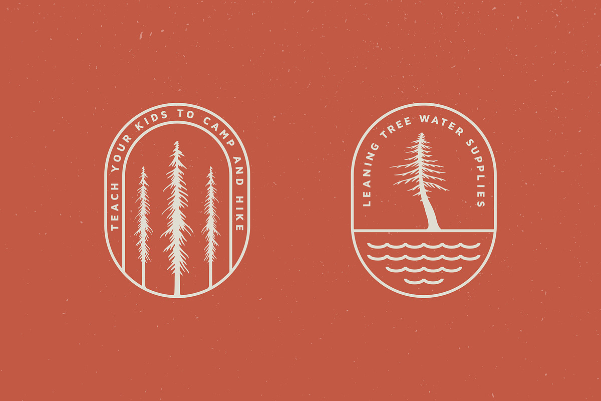 Vintage Tree Badge Logos, a Branding & Logo Template by Build Interactive (Photo 4 of 8)