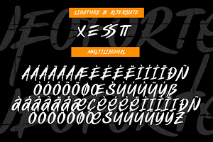 Neoforte Street Brush Font