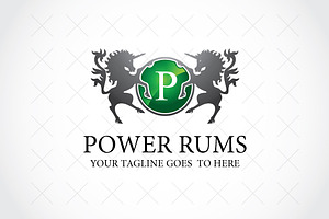 Power Rums Logo Template