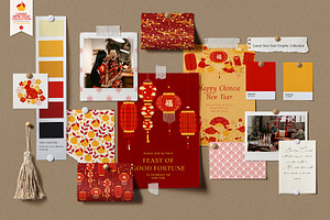 Lunar New Year Clipart Toolbox