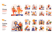 Bundle Concept Vector Illustrations, a Templates & Theme by alexdndz (Thumbnail 7 of 20)