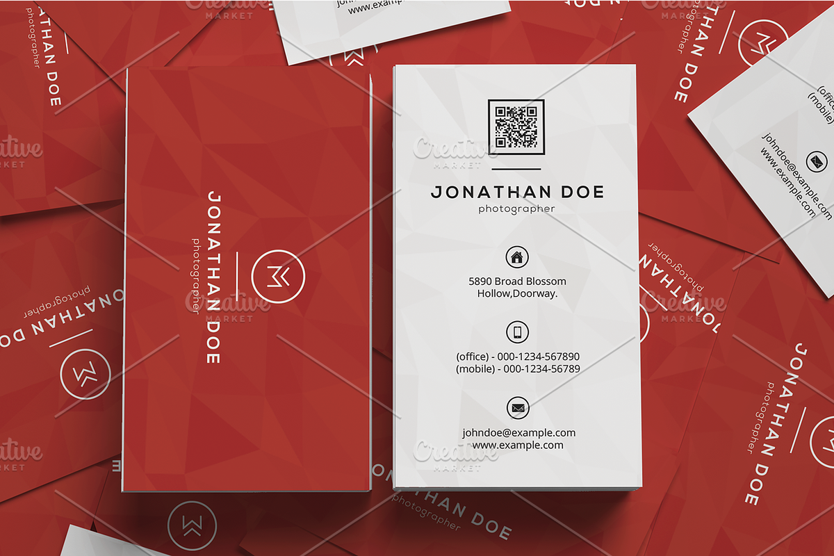 Clean Minimal Business Card, a Business Card Template by ShapShapy (Photo 4 of 5)