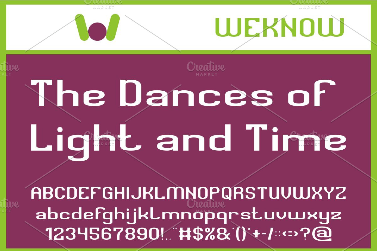 Counting Stars font, a Sans Serif Font by weknow (Photo 2 of 8)