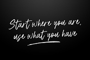 Bulgarent - Brush Script Font, a Script Font by Sronstudio (Thumbnail 5 of 12)
