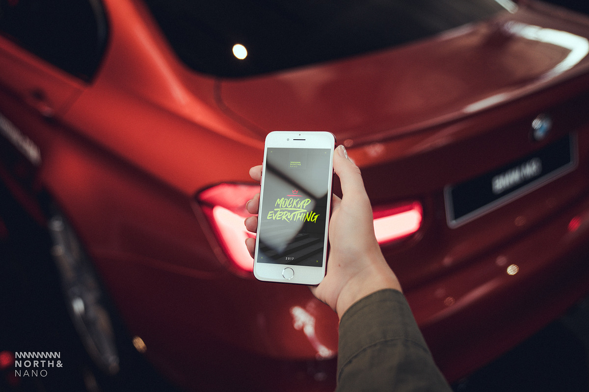 42 in 1 Mockup PSD Bundle!, an iPhone Mockup by North&Nano (Photo 9 of 13)