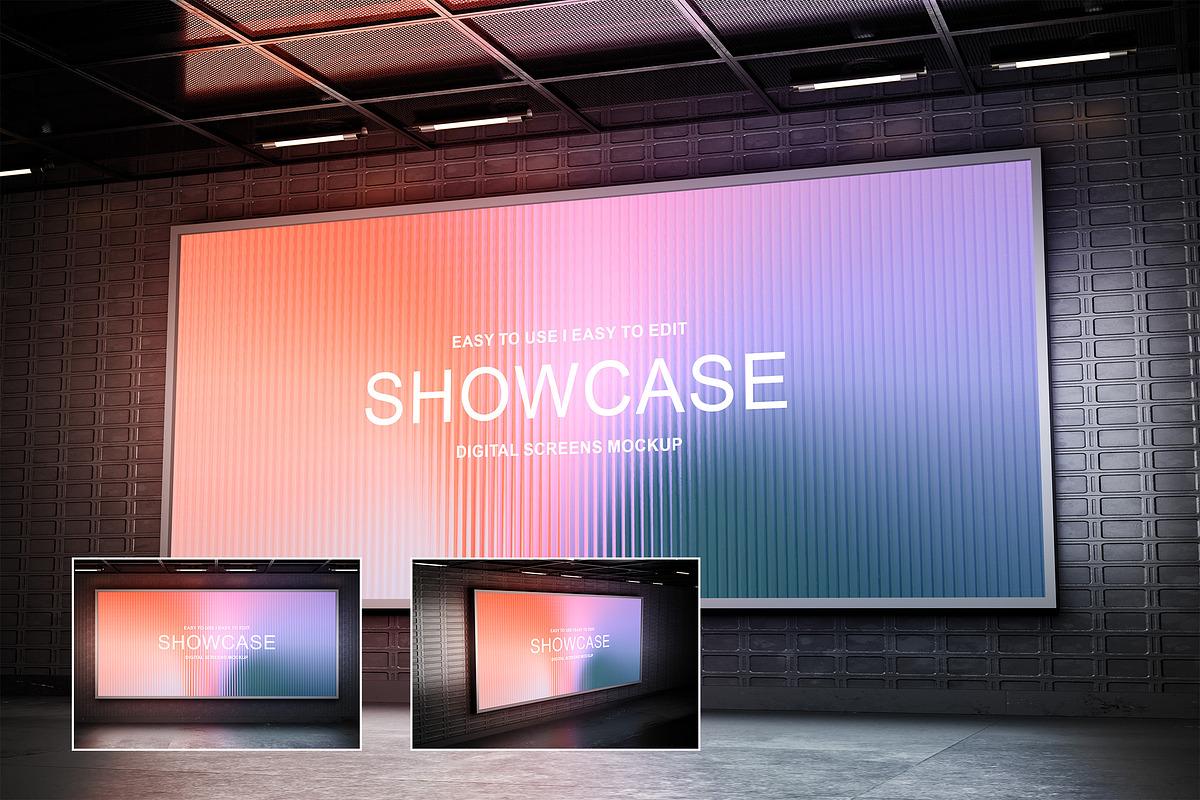 Digital Screen Mockup, an Advertising Mockup by Momogi