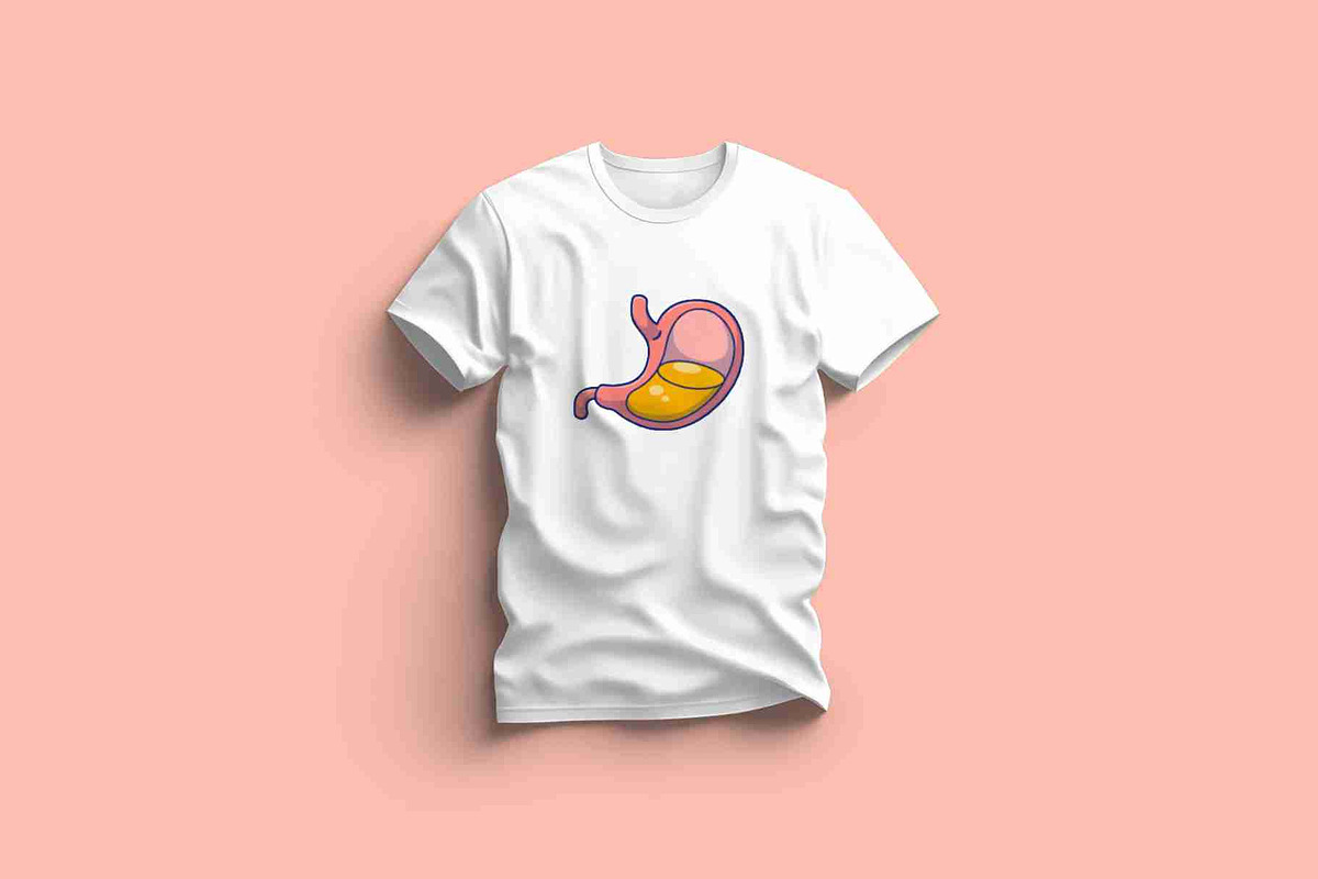Stomach Cartoon Vector Icons, a Person Illustration by Artstorystudio (Photo 3 of 3)