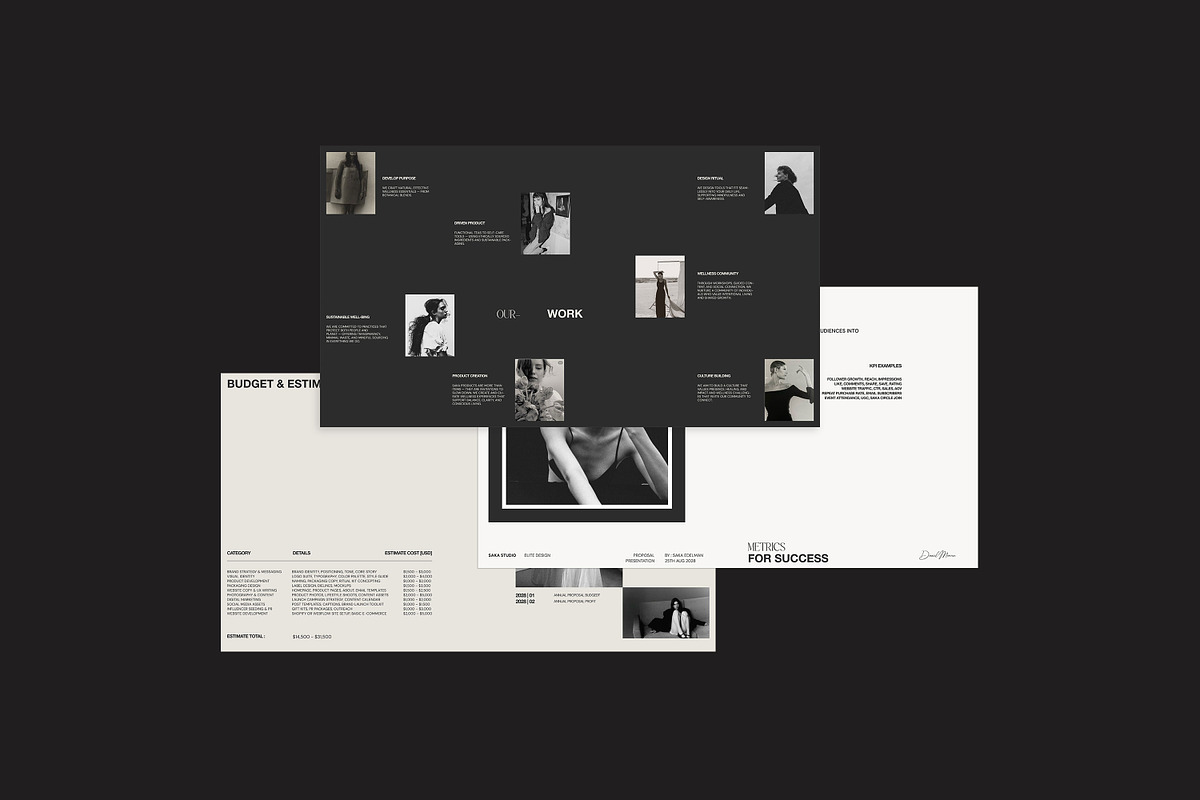 SAKA | Brand Proposal Template, a Presentation Template by Graphpexel (Photo 5 of 10)