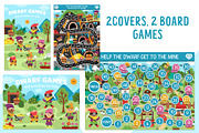 Dwarf games and activities for kids, an Education Illustration by Lexi Claus (Thumbnail 2 of 14)