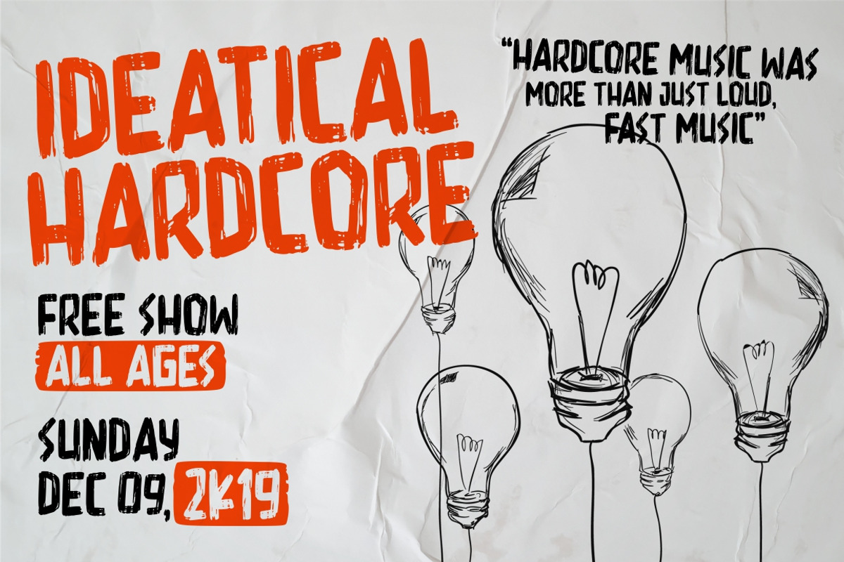 Hardcore - Distressed Font preview 3