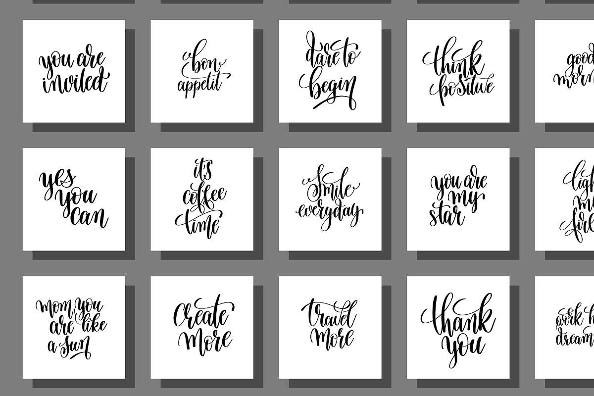 100 POSITIVE QUOTES, an Invitation Template by karakotsya (Photo 4 of 12)