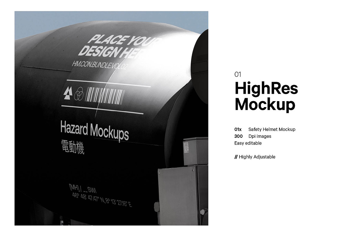 Construction Truck Mockup, an Advertising Mockup by HAZARD MOCKUPS (Photo 2 of 8)