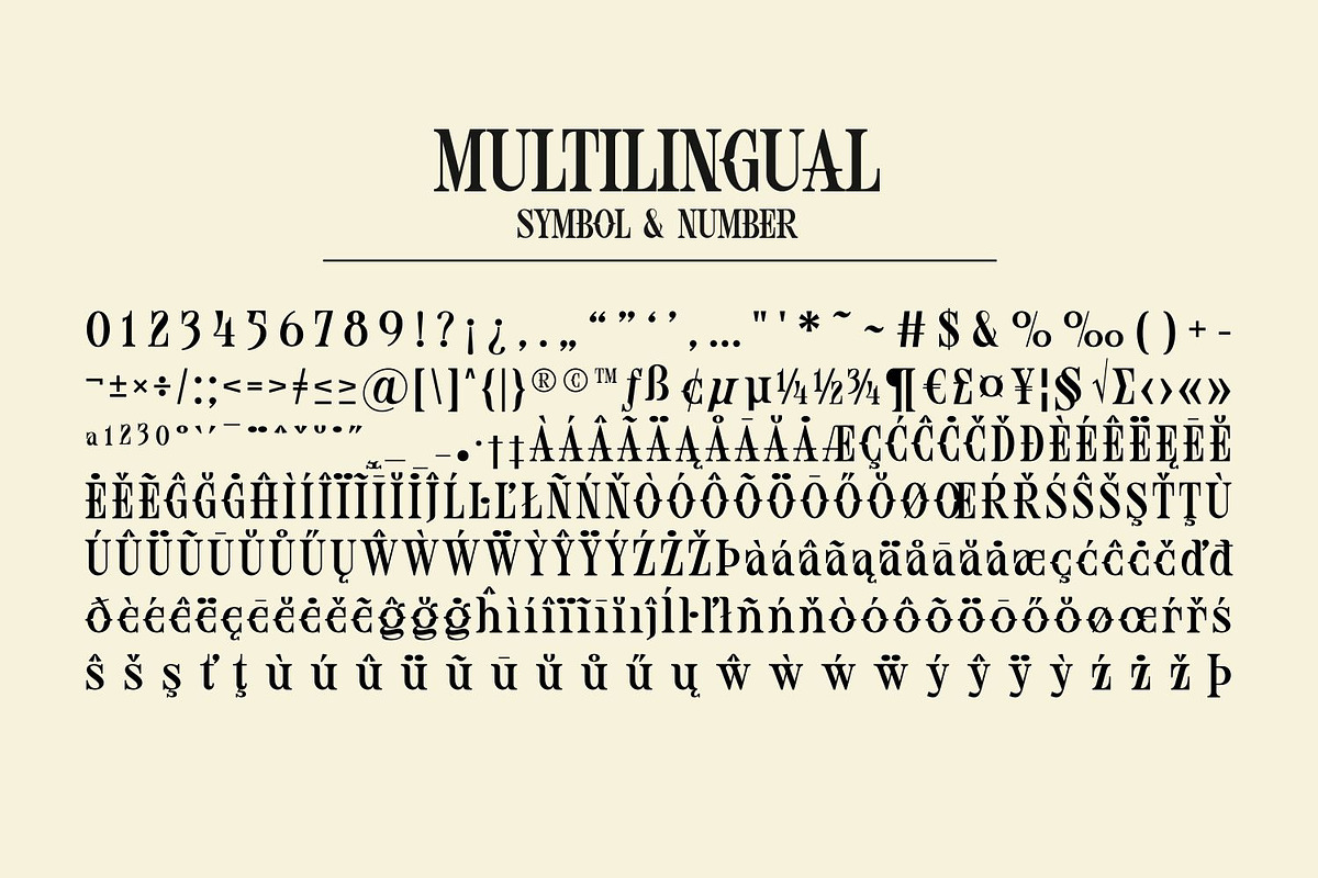 OFFWALL – Display Serif Typeface, a Serif Font by Eotype Studio (Photo 7 of 9)