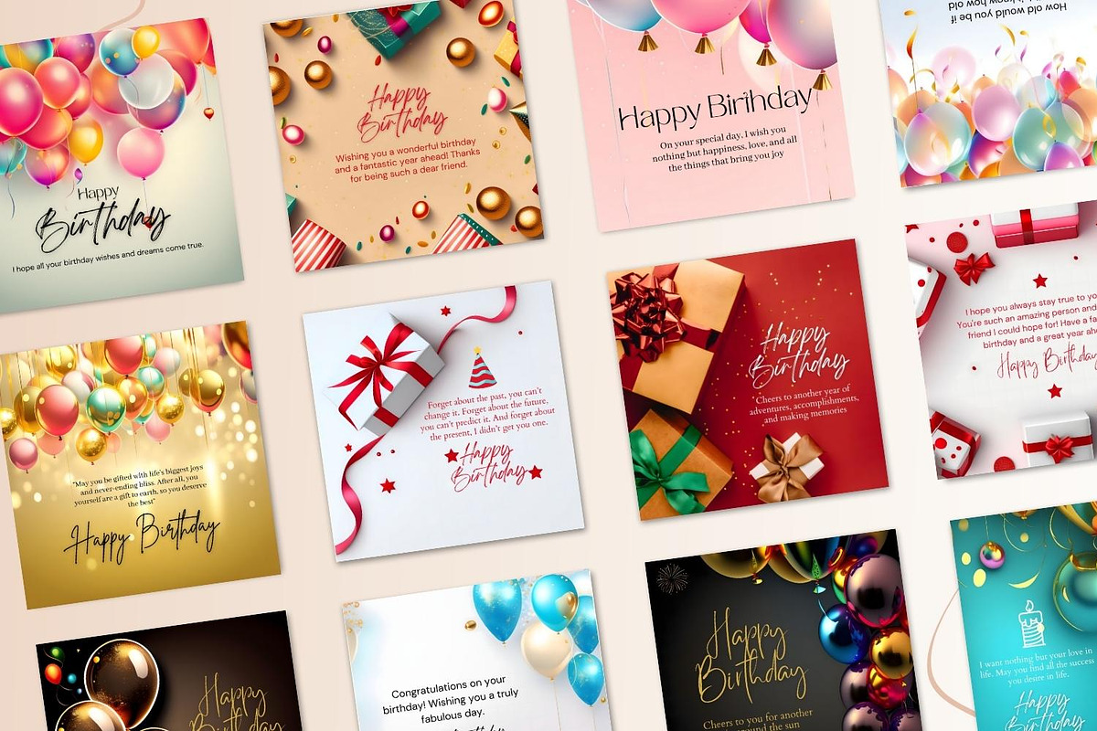 41+ Birthday Cards & Quotes Template, a Social Media Template by AN Productions (Photo 7 of 8)