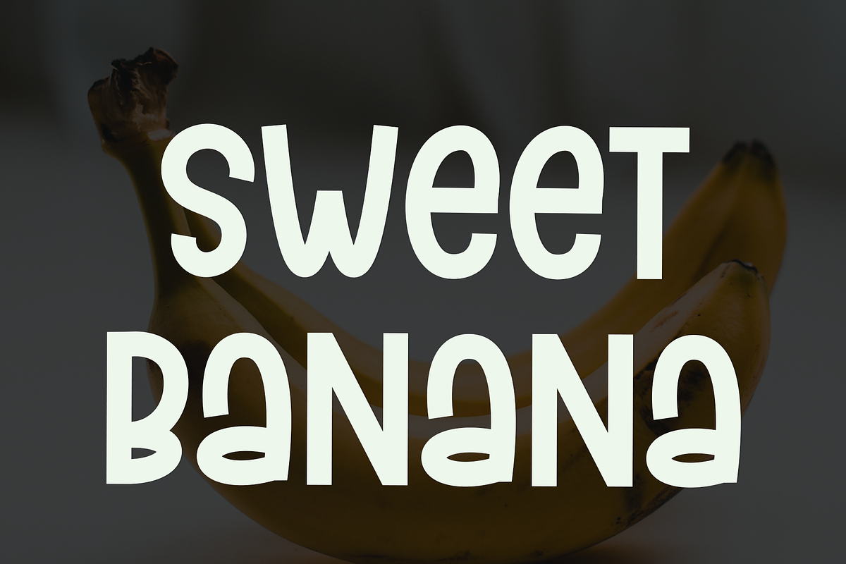 Banana Birthday, a Serif Font by InermediaSTUDIO (Photo 2 of 8)