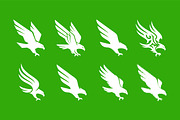 Eagle Silhouette Vector Dynamic, an Object Graphic by Artonix (Thumbnail 2 of 3)