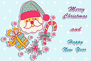 Sample Christmas cards, a Card Template by ykononova (Thumbnail 1 of 9)