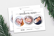 Newborn Mini Session Template :, a Card Template by Designscozy (Thumbnail 3 of 4)