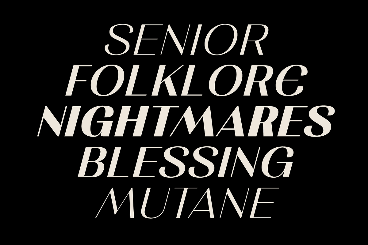 Rachstela Font Family - 14 Styles!, a Sans Serif Font by Martype (Photo 10 of 15)
