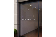 Window glass storefront logo mockup, a Product Mockup by Mockthethics. (Thumbnail 10 of 13)