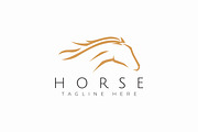 Horse Head Logo Mane Elegance Brand, a Branding & Logo Template by Signatoro (Thumbnail 2 of 2)
