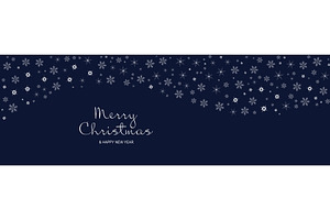 Merry Christmas Minimal Banner, a Templates & Theme by alexdndz