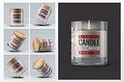 Aromatic Candle Mock-Up, a Product Mockup by DesignRushMarket (Thumbnail 1 of 10)