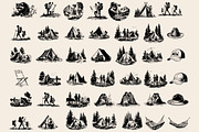Vintage Outdoor Camping illustration, an Object Illustration by Nocturnal Wolf (Thumbnail 13 of 18)
