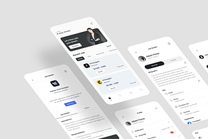 Abant - Job Finder App UI Kit