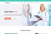 HealthyPet - Pet Care HTML Template, a Bootstrap Template by Gentil Studio (Thumbnail 3 of 3)