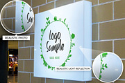 2 Square Lightbox Signboard Mockup, a Product Mockup by MockUpgrade (Thumbnail 3 of 8)