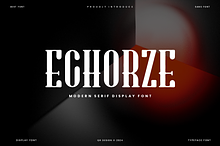 Echorze - Modern Serif Font