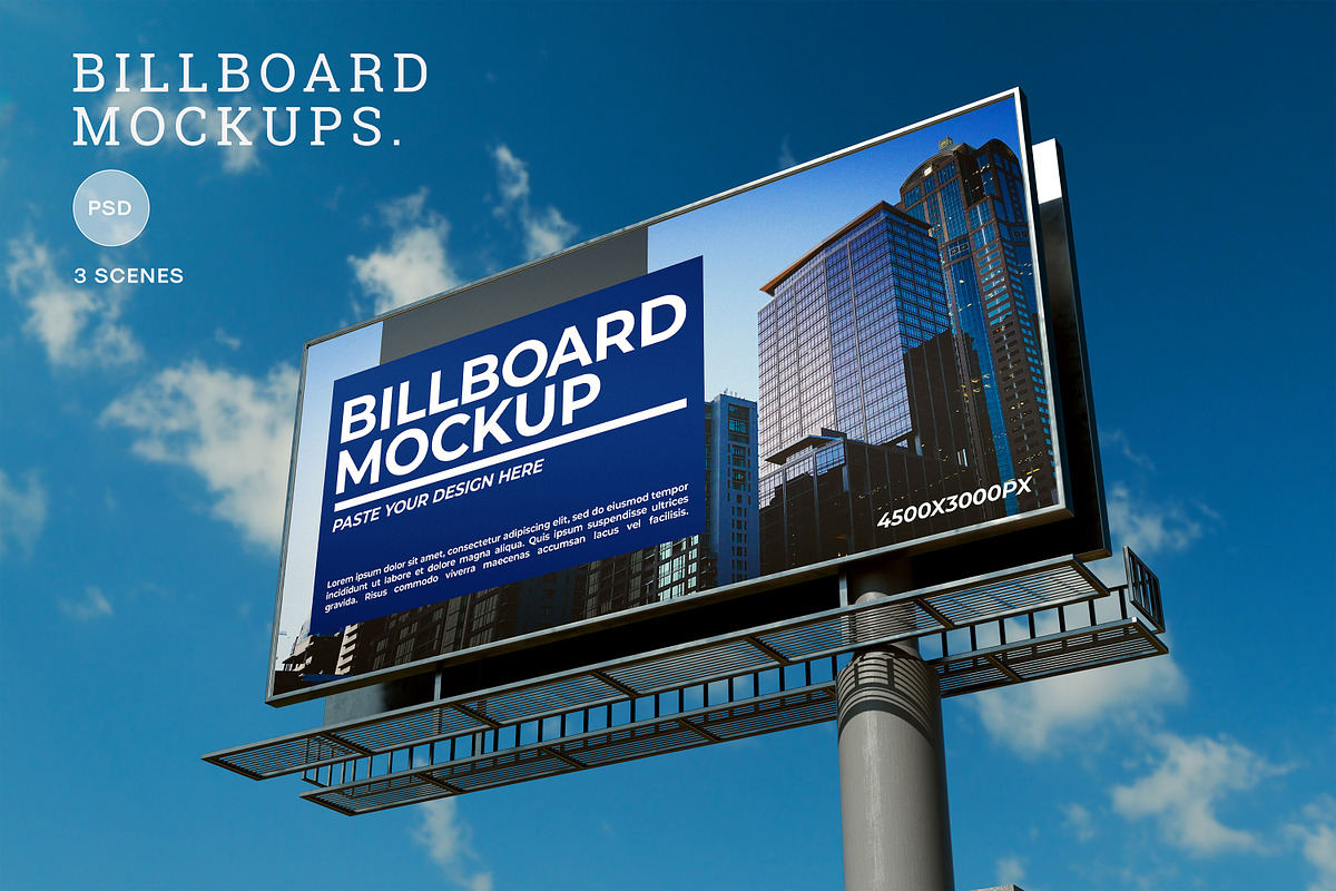 Billboard Mockups, an Advertising Mockup by Alhaytar (Photo 1 of 4)