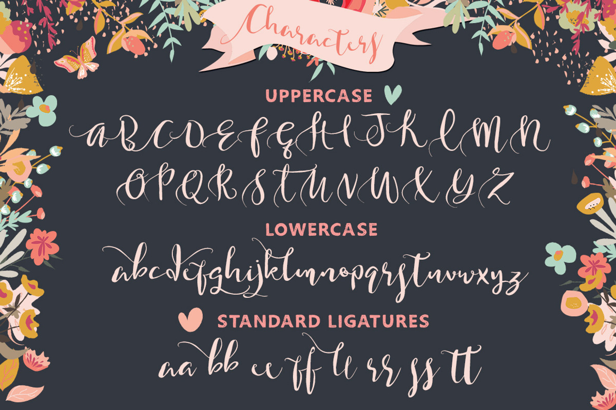 Gorgeously You Script Font preview 2