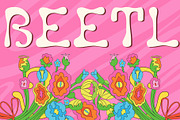 Peacy Blur, a Sans Serif Font by Craft Supply Co. (Thumbnail 4 of 8)