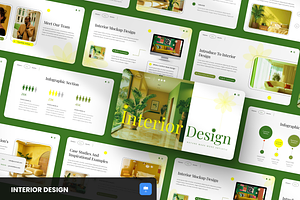 Design Interior, a Presentation Template by SquidPixey