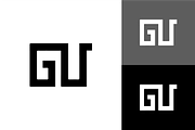 GU Logo Design Modern, a Branding & Logo Template by zaqilogo (Thumbnail 2 of 2)