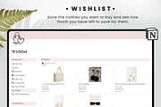 Wardrobe Manager Notion Template, an App Template by MondaySpark (Thumbnail 7 of 9)