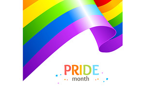 Lgbtq Pride Month Card Poster Banner