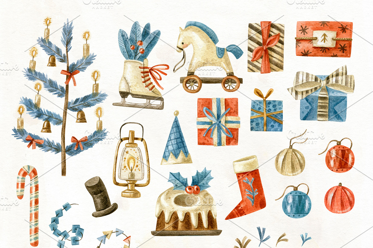 Santa Claus and cute elves, an Illustration by babenkoirusa (Photo 3 of 11)