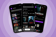 Movique – Movie Streaming App Design, an App Template by twinstd (Thumbnail 4 of 5)