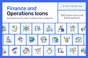 Finance and Operations Icons Bundle, a Duotone Icon by Creative Stall (Thumbnail 1 of 11)