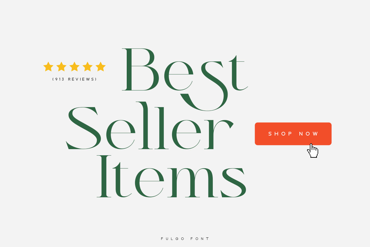 Fulgo Font, a Serif Font by vuuuds (Photo 4 of 16)