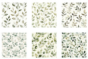 Muted Foliage Digital Paper, an Illustration by Designworld (Thumbnail 4 of 5)