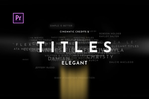 Titles Elegant Cinematic Premiere