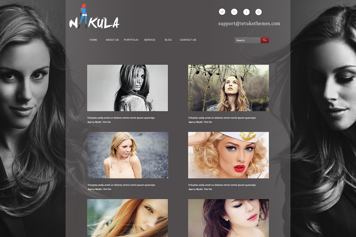 Nakula - Agency PSD Template, a Websites & App Template by Tetuko Themes (Photo 4 of 4)