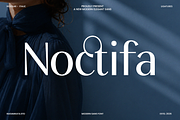 Noctifa – Modern Luxury Sans Font, a Sans Serif Font by RagamKata (Thumbnail 1 of 10)