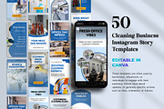 Cleaning Business Instagram Story, a Social Media Template by Snapybiz (Thumbnail 5 of 10)